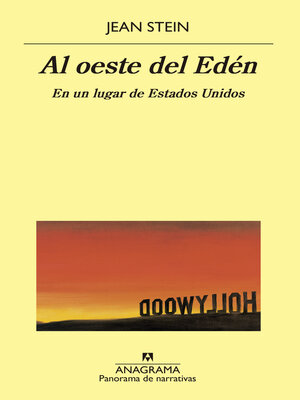 cover image of Al oeste del Edén